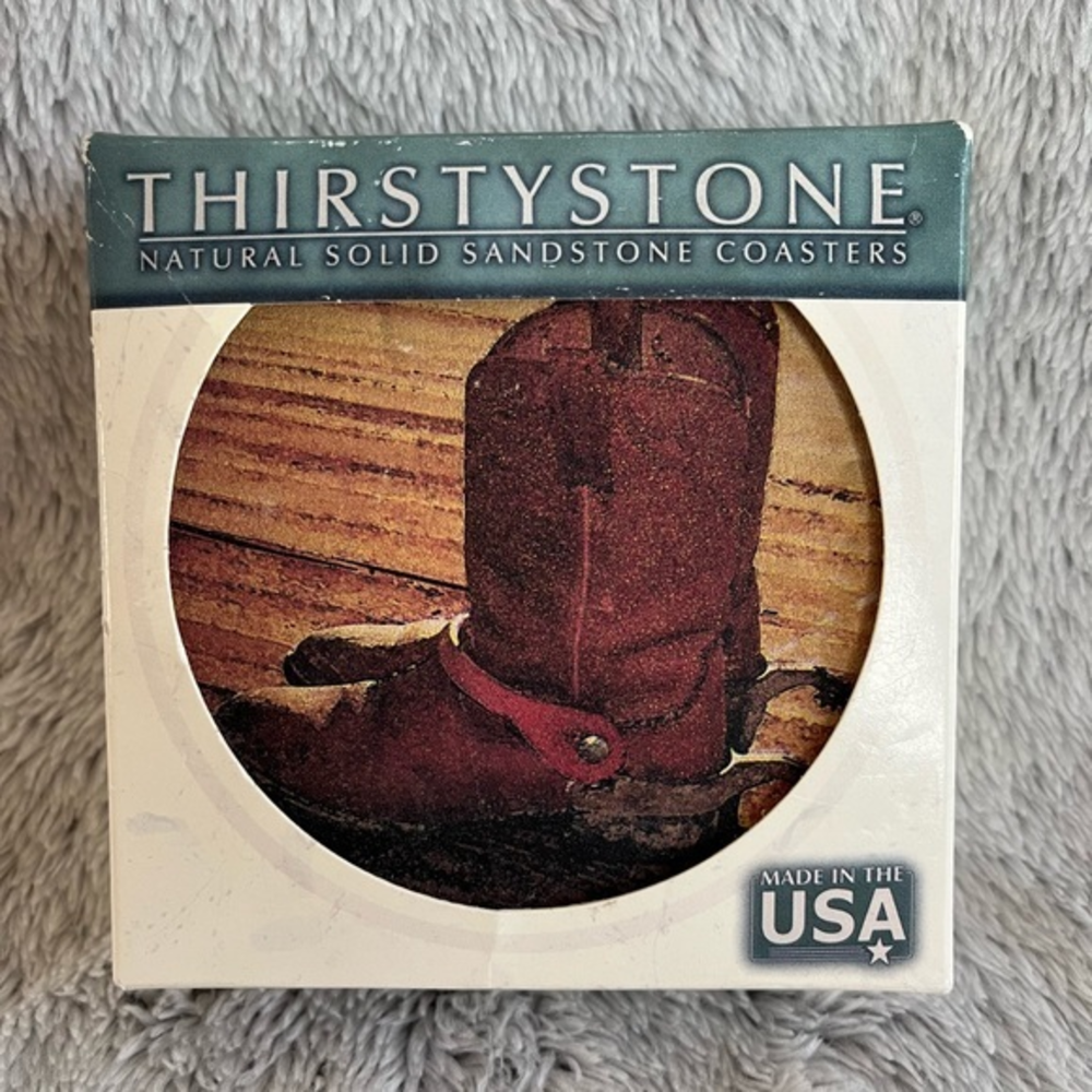 Thirstystone Old Boot Coasters Set of 4